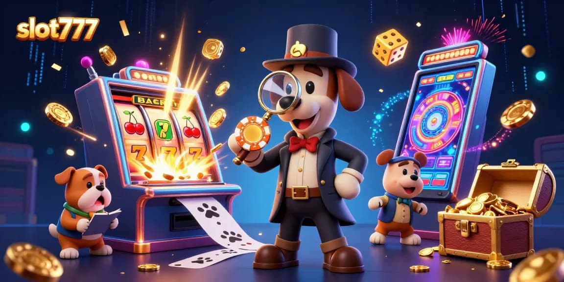 Spin the winning reels with slot777 amidst bursting coins and jackpot excitement in this vibrant illustration.