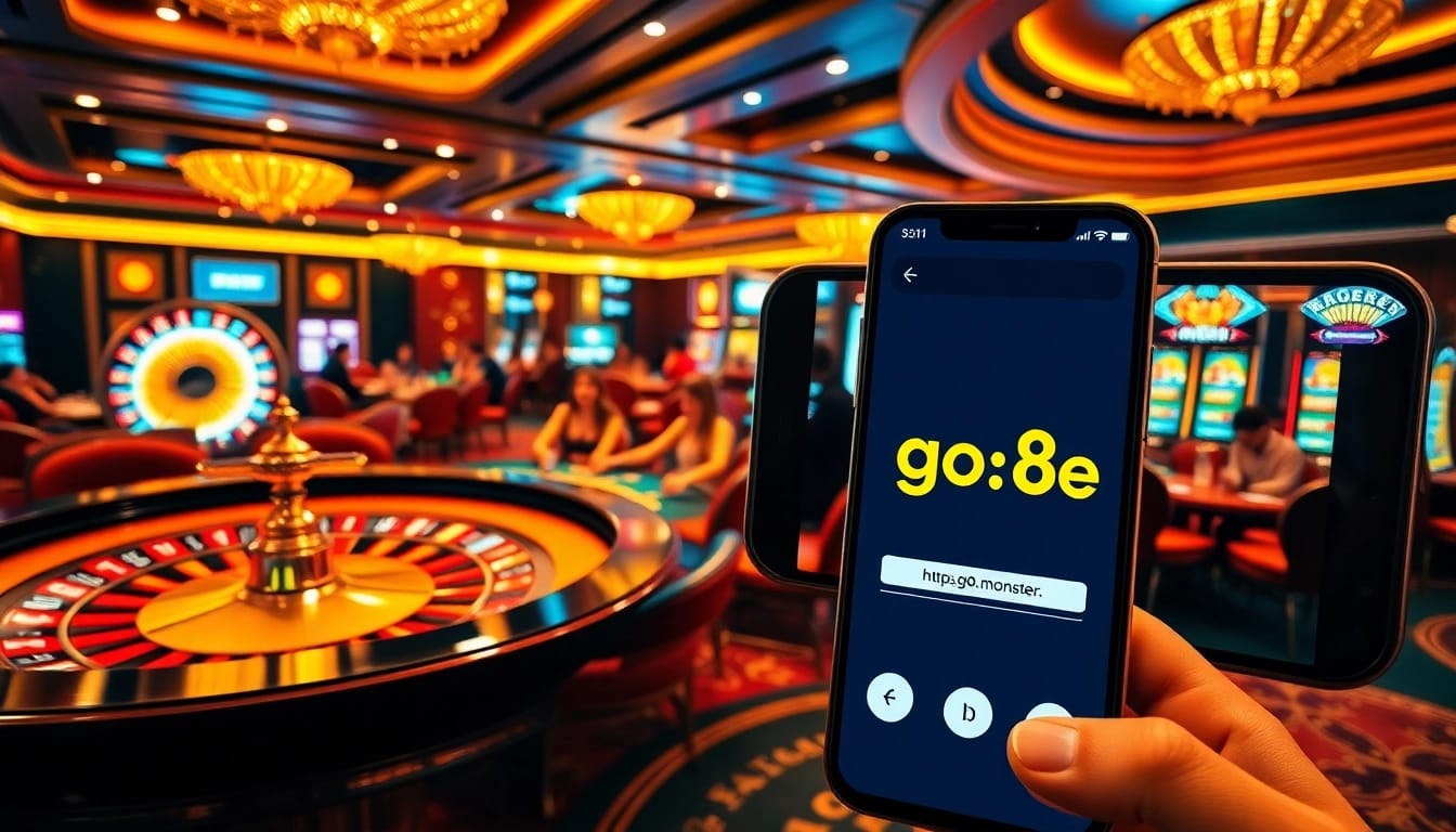 Experience the thrill of winning at https://go8.monster/ with dynamic casino gaming visuals.