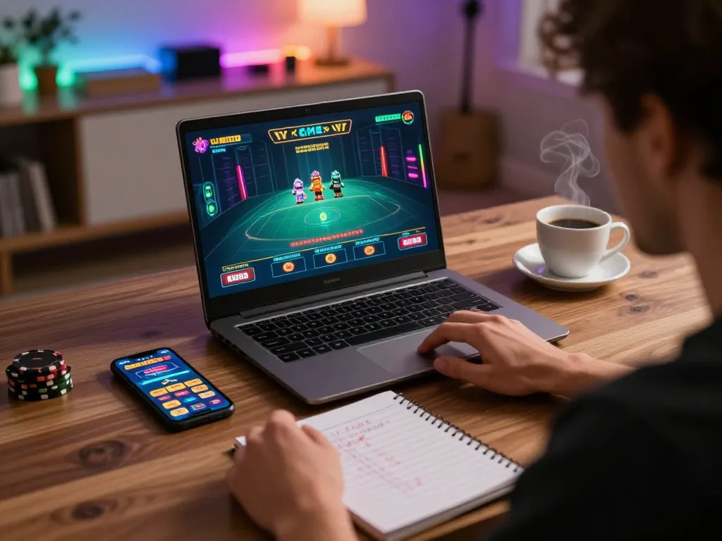 Engaging in a live dealer game on cm88, with strategies noted and casino app displayed