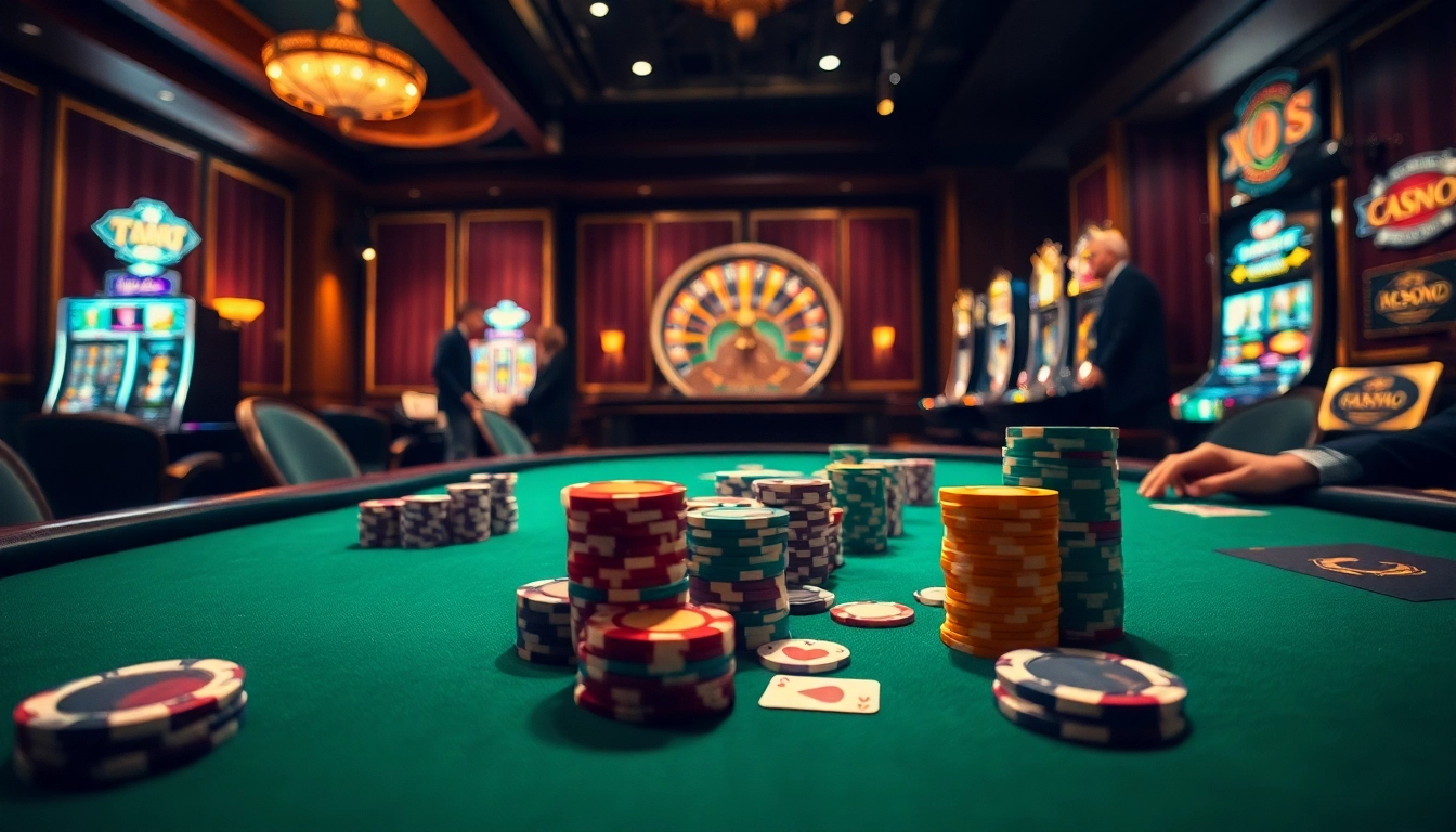 x88 casino scene with poker chips, colorful cards, and luxury ambiance for gambling enthusiasts.