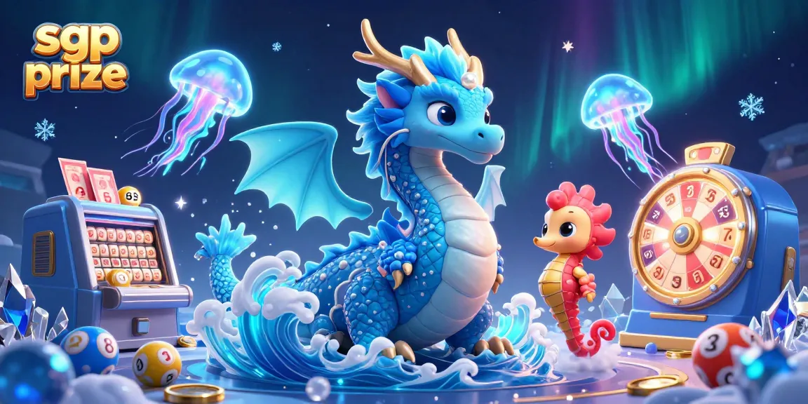 Engage with the thrilling world of sgp prize surrounded by lottery elements and vibrant characters.