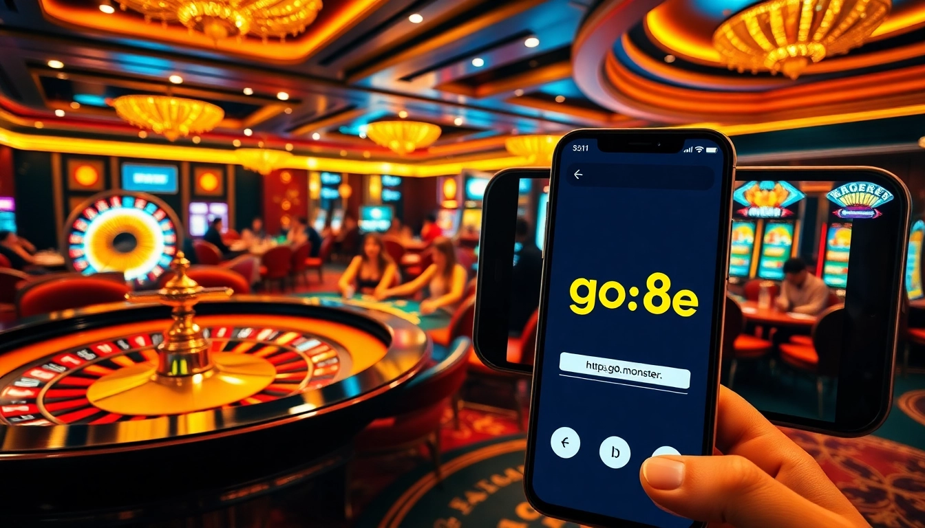 Experience the thrill of winning at https://go8.monster/ with dynamic casino gaming visuals.
