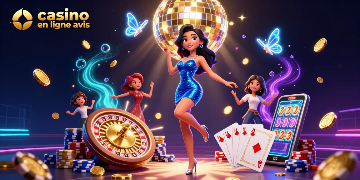 Celebrities illuminate casino en ligne avis scene filled with vibrant game elements and dazzling lights.
