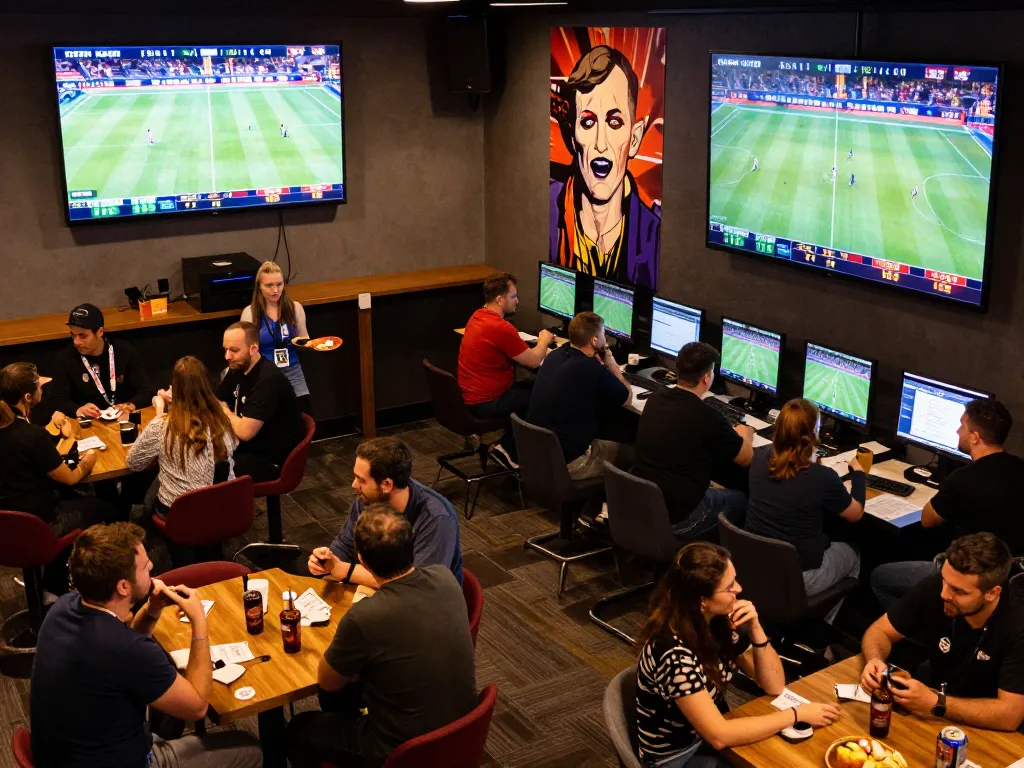 Engaged bettors exploring MMOO sports betting platform during live events
