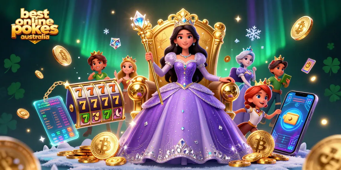 Experience the excitement of the best online pokies Australia with vibrant slot reels and jackpot symbols.