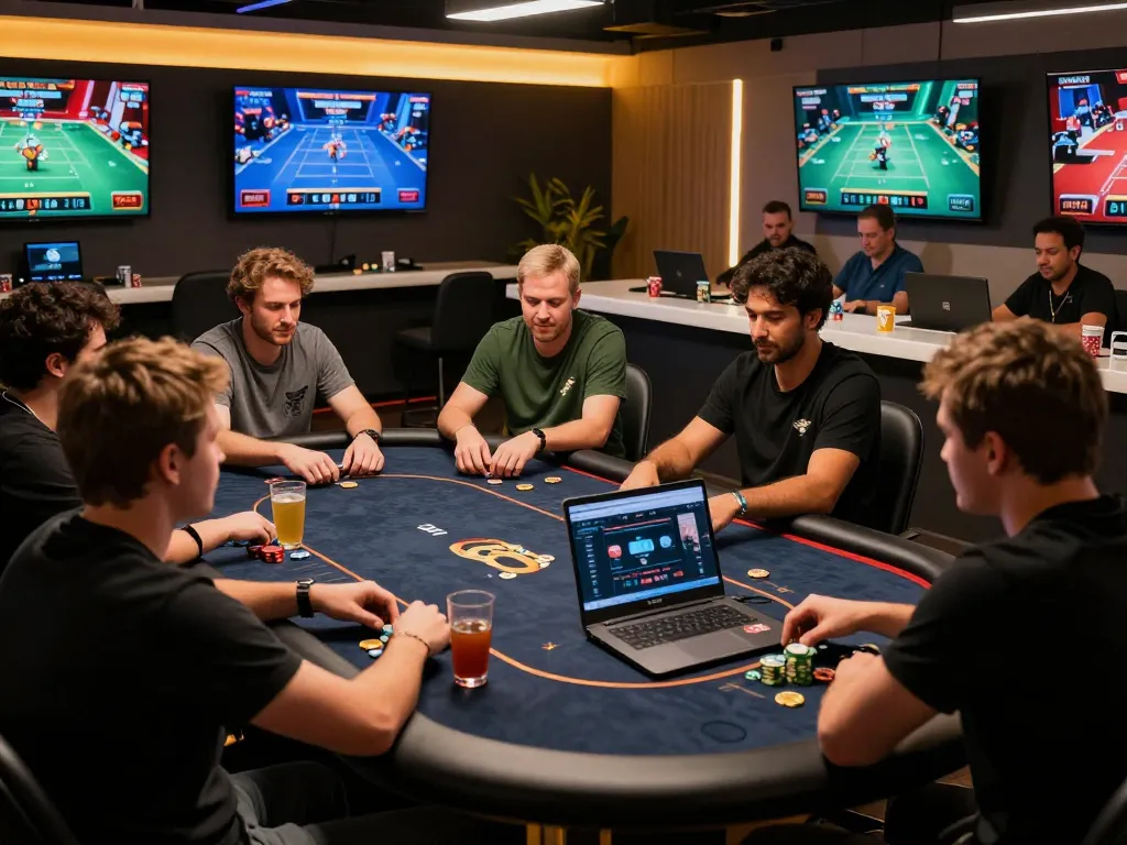 Players engaging in an exciting game on unogg platform with vibrant gaming atmosphere.