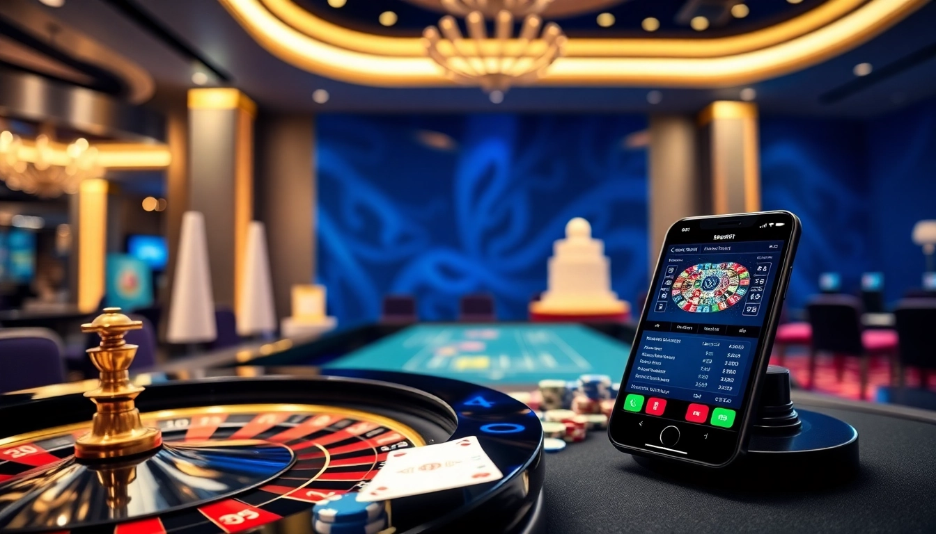 Experience SBOBET89 betting excitement with luxury poker chips and a roulette wheel.