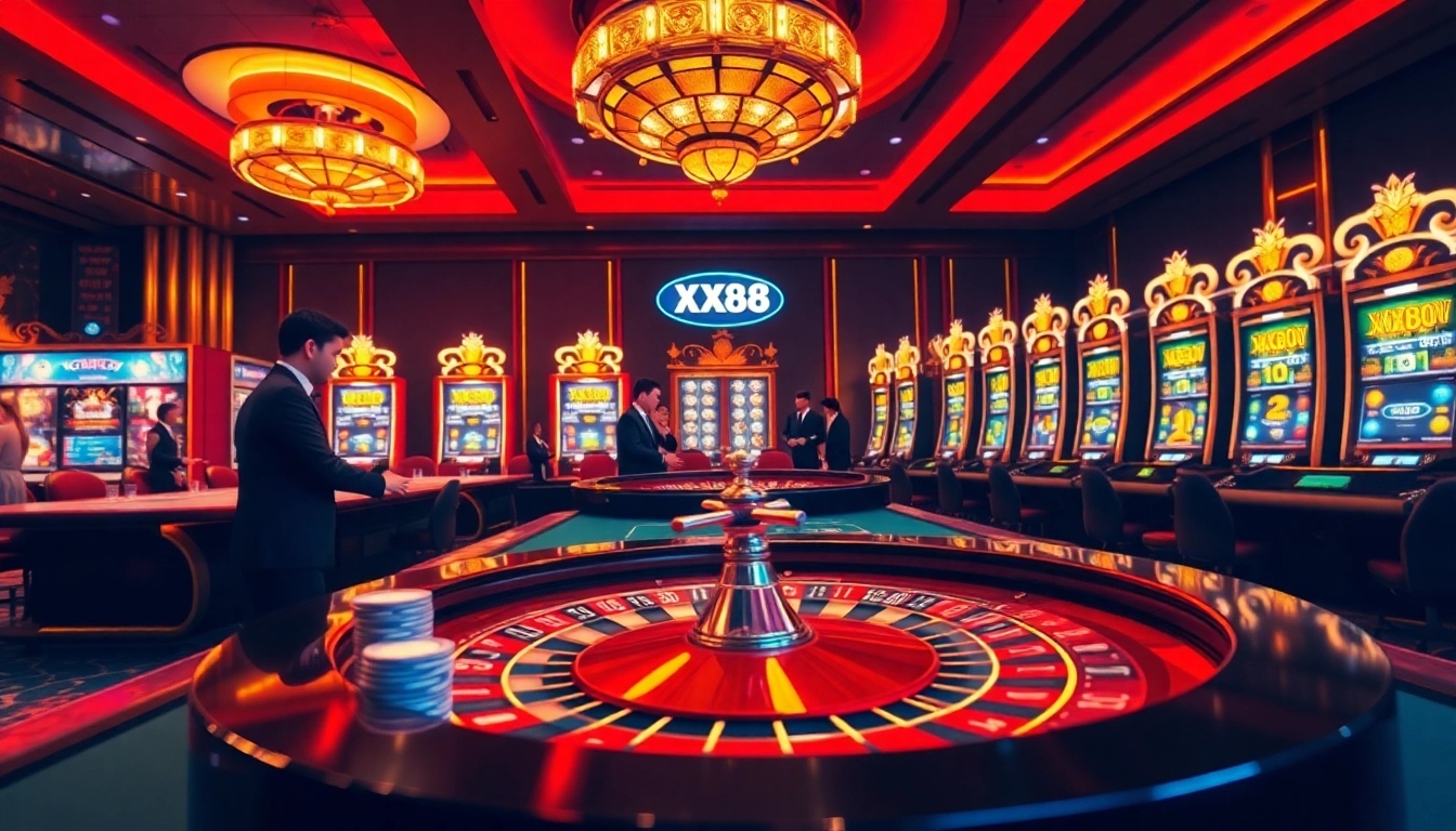 Experience the thrill of xx88 casino with engaging table games, luxury decor, and exciting jackpots.