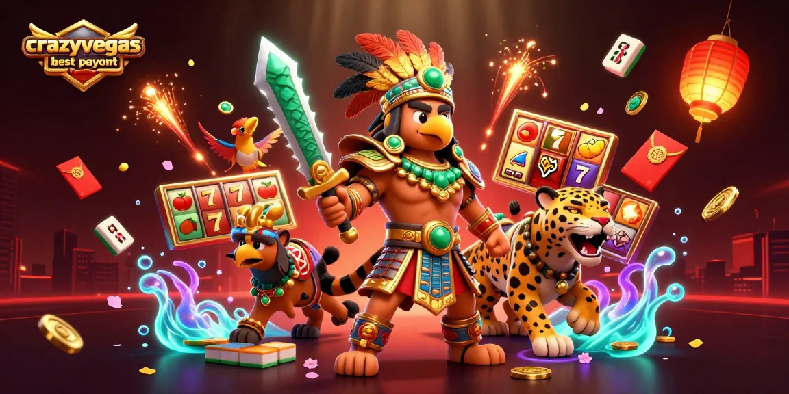 Catching big wins at Crazy Vegas best payout casinos with exciting slot reels and vibrant gaming elements.