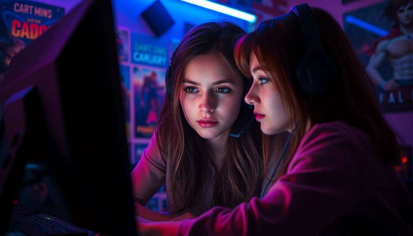 Gamer desempenhando no higame, com LED colorido ao fundo e expressão concentrada.