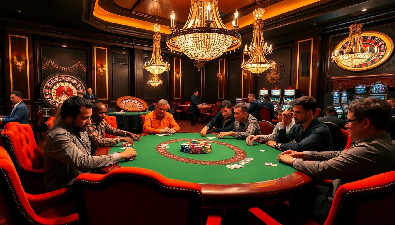 Experience excitement and professionalism at the poker table featured in https://rr88.auction/ with vibrant chips and players.