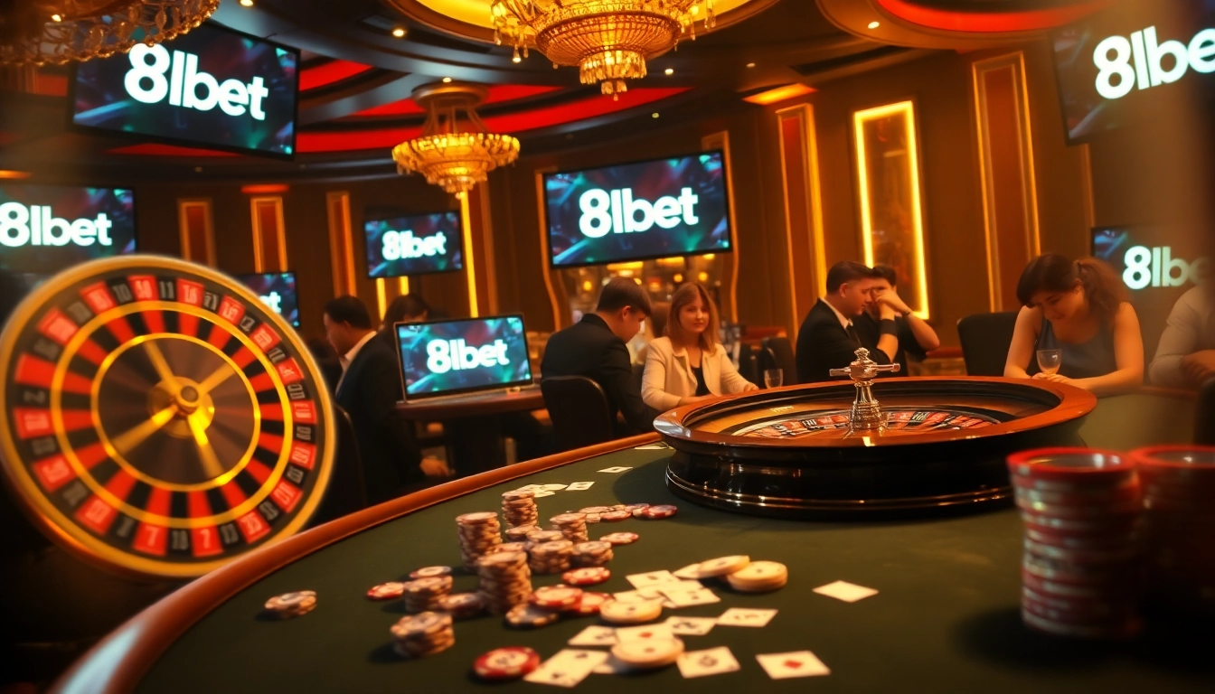 Experience thrilling gameplay at 8kbet, where casino elegance meets high-stakes excitement.