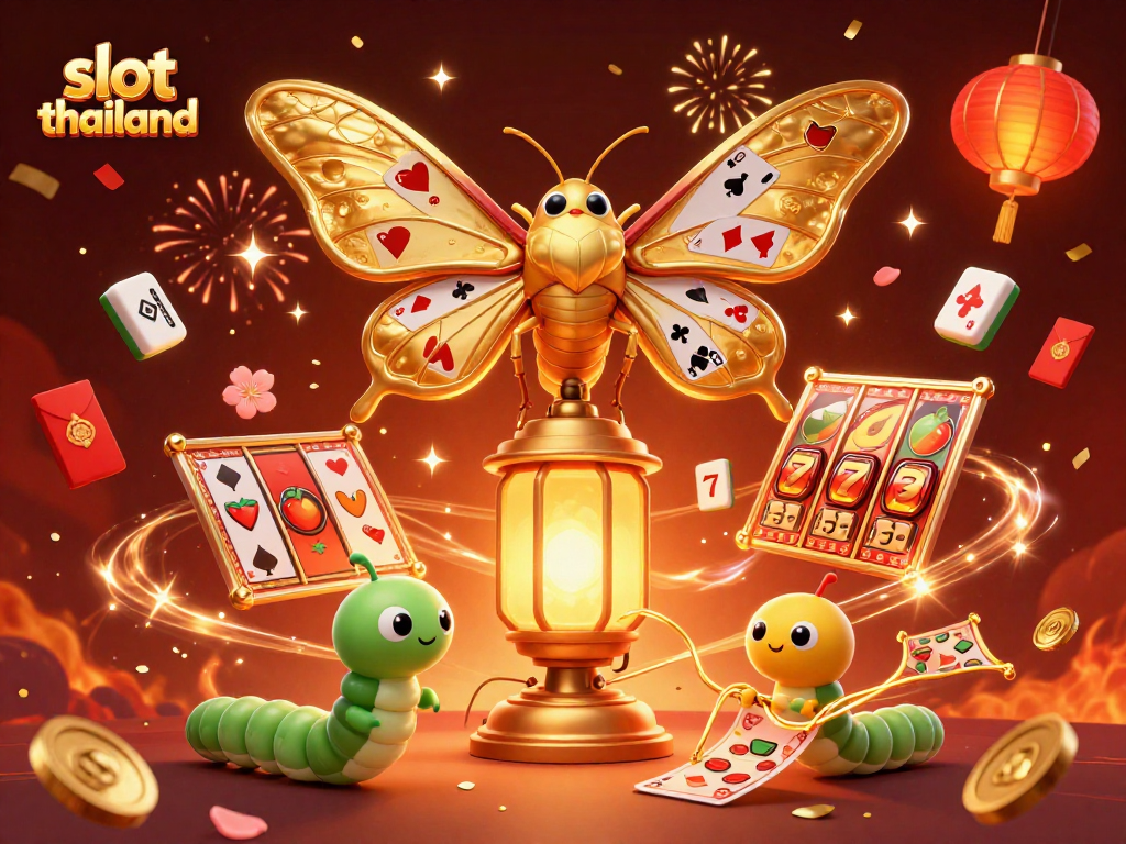 Engage with thrilling slot thailand scenes featuring vibrant 3D elements and festive decorations.