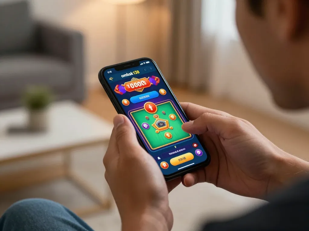 Pemain menikmati aplikasi mobile ombak138 untuk pengalaman kasino online yang mendebarkan