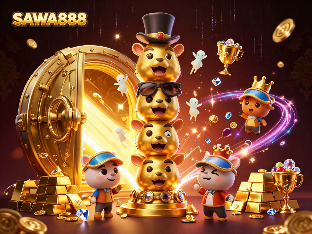 Win big on captivating games with SAWA888's rich, magical atmosphere and dazzling treasures.