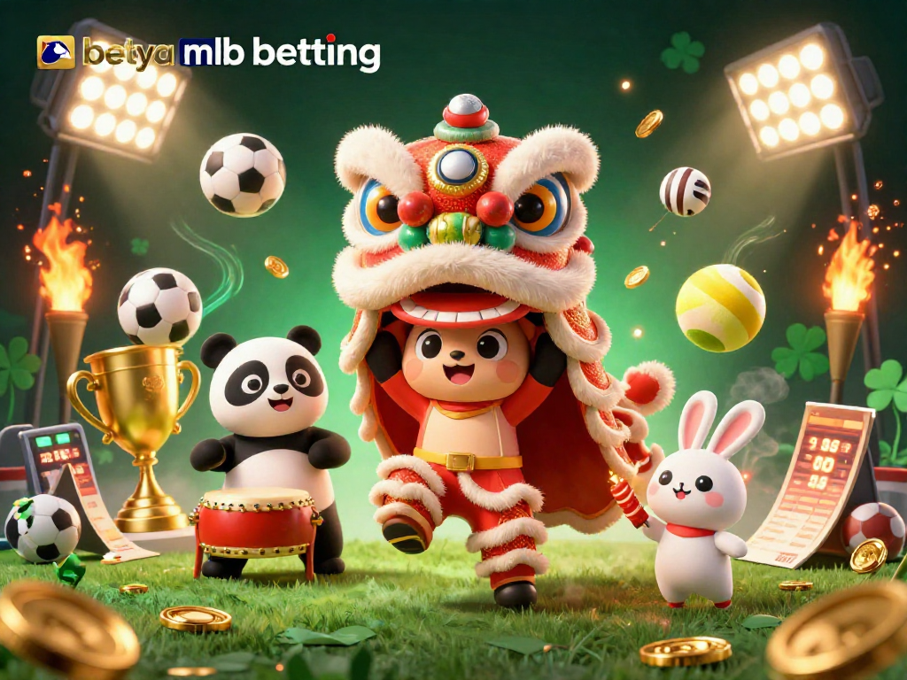 Engage with betya mlb betting using cartoon characters and dynamic sports elements