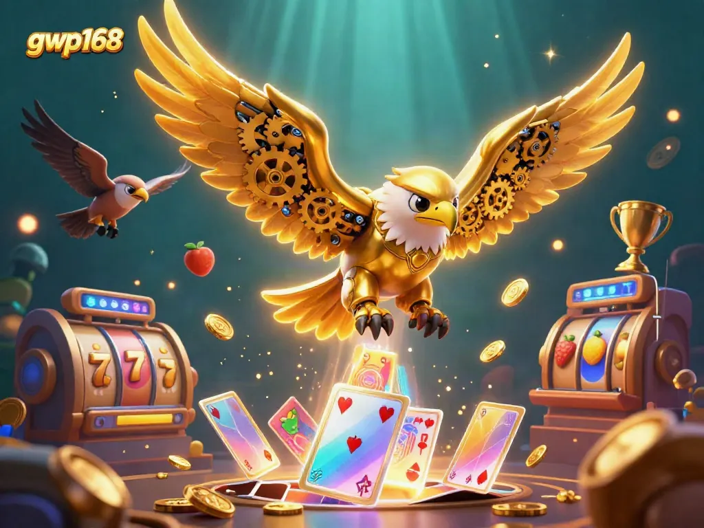 GWP168 memicu kemenangan dalam permainan slot dengan simbol buah dan jackpot.