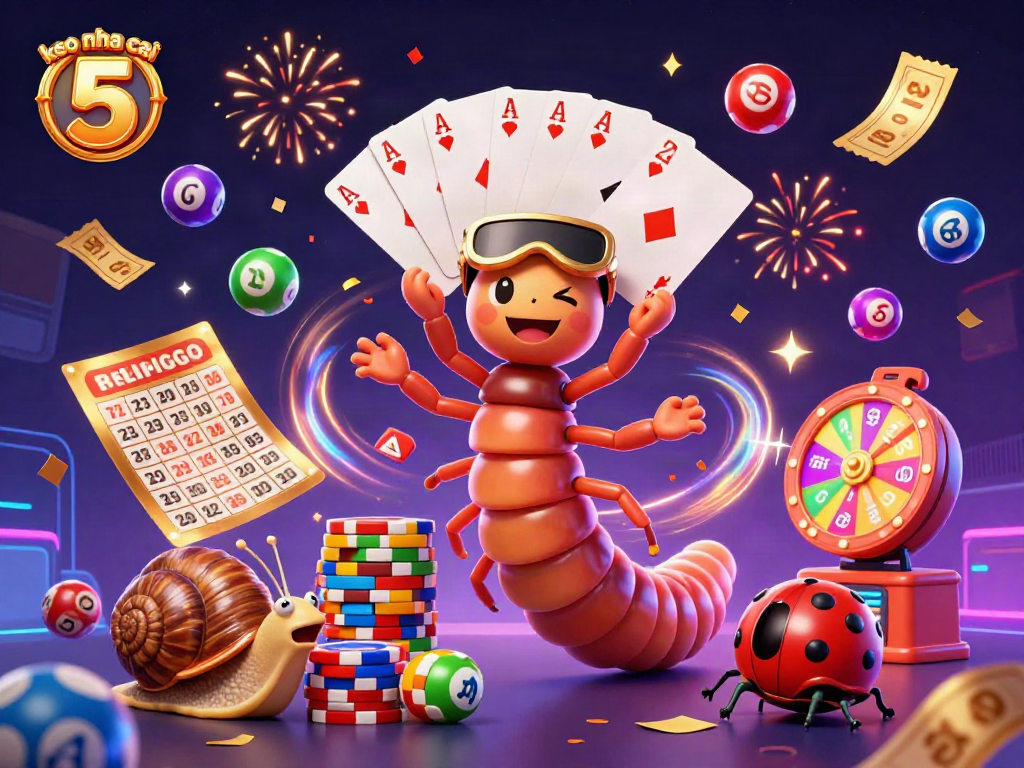 Experience thrilling moments with keo nha cai 5 in a vibrant casino scene featuring colorful elements.