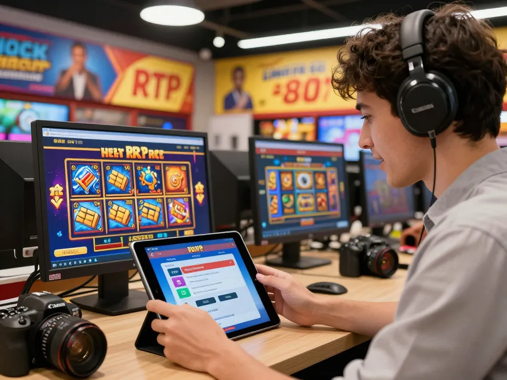 Shoppers engaging with dash88 in an inviting online store environment showcasing popular slot games and promotions.