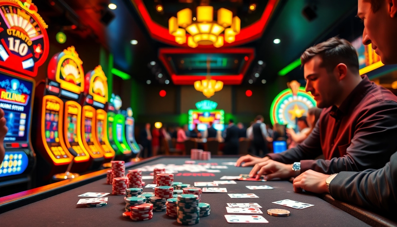 Experience the excitement of uu娛樂 as players engage in thrilling casino games.