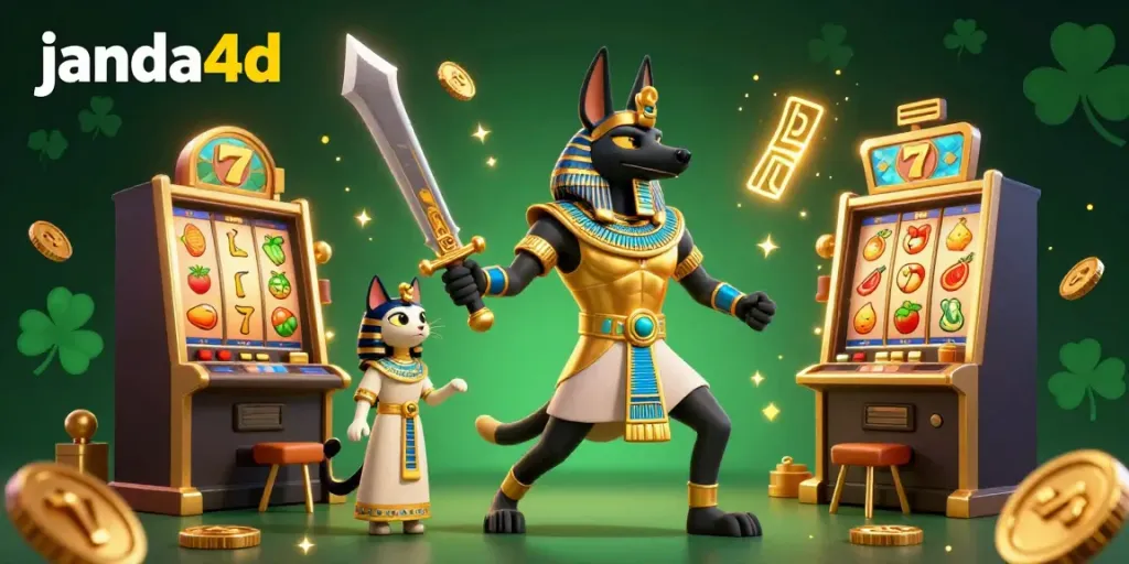 Slot menarik dengan janda4d, Anubis, dan Bastet, menyuguhkan pengalaman perjudian yang seru.