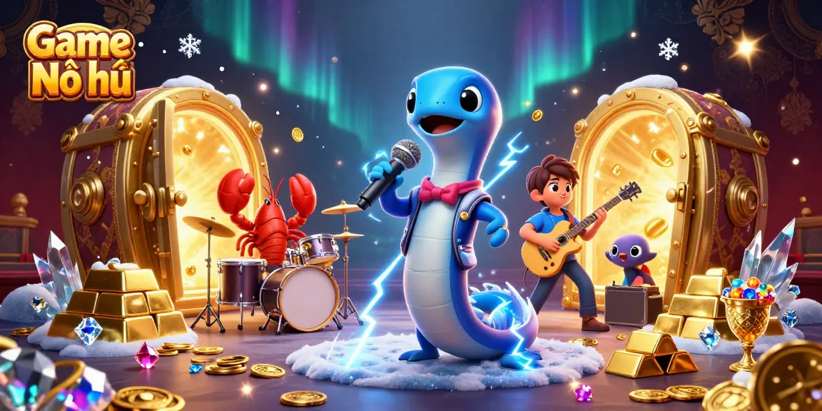 Experience exciting spins and jackpots with Game Nổ hũ in a vibrant underwater casino.