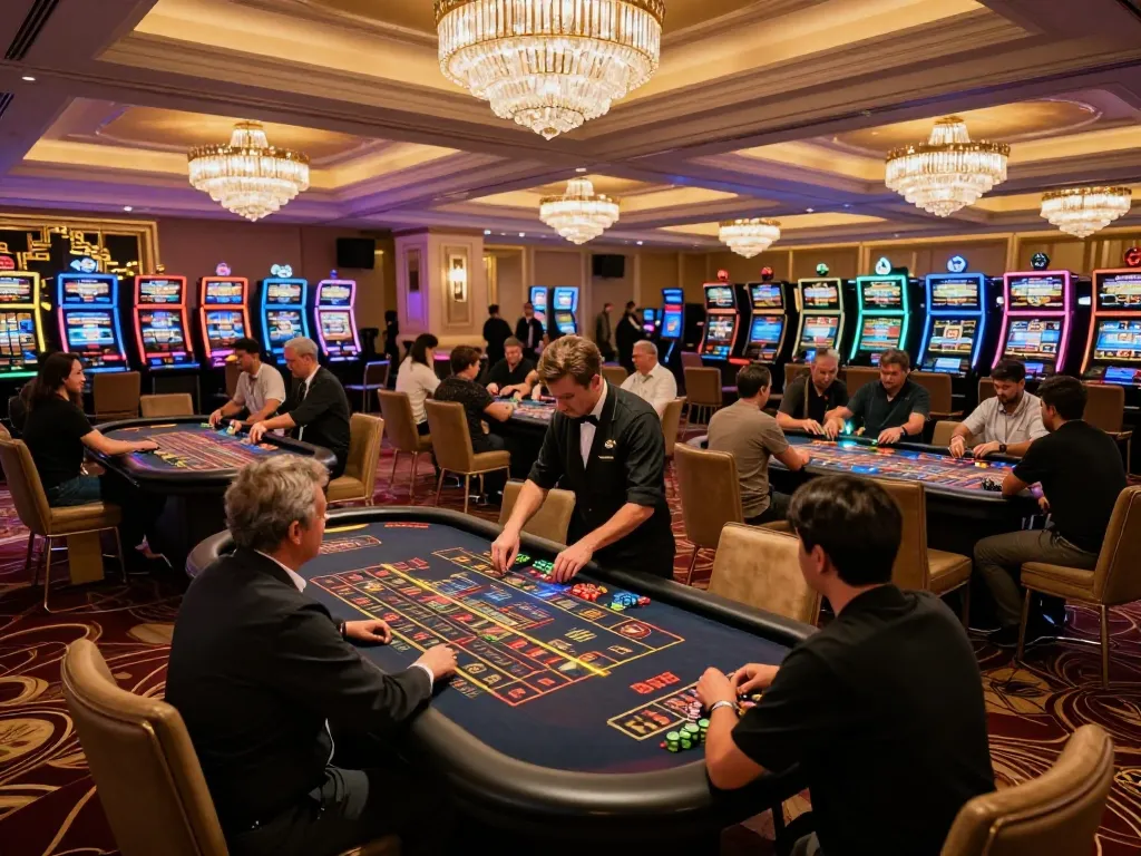 Players enjoying live roulette at TG7777 casino, immersed in a thrilling gaming experience.