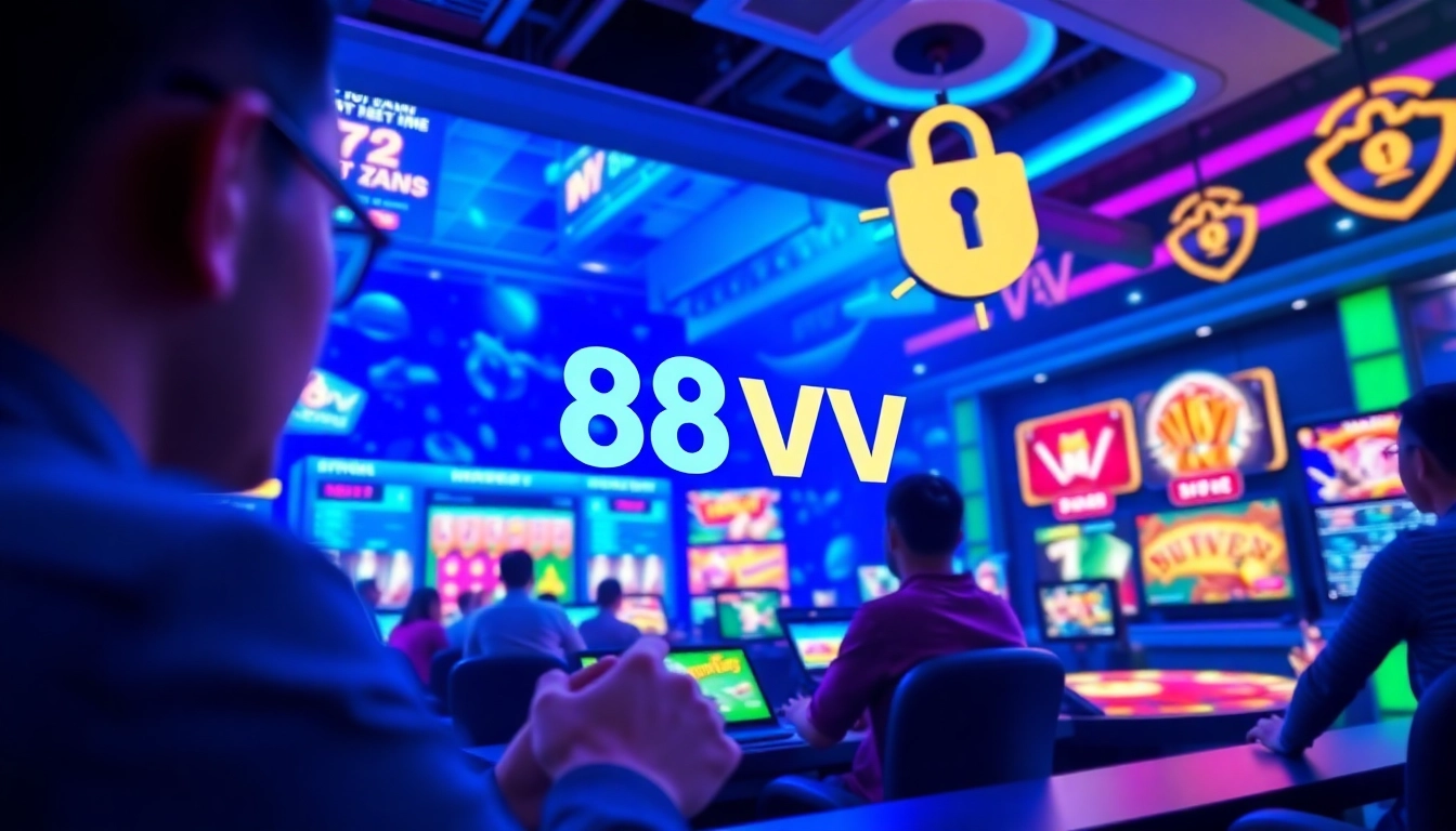 88vv online gaming platform showcasing vibrant interface and user-friendly layout.