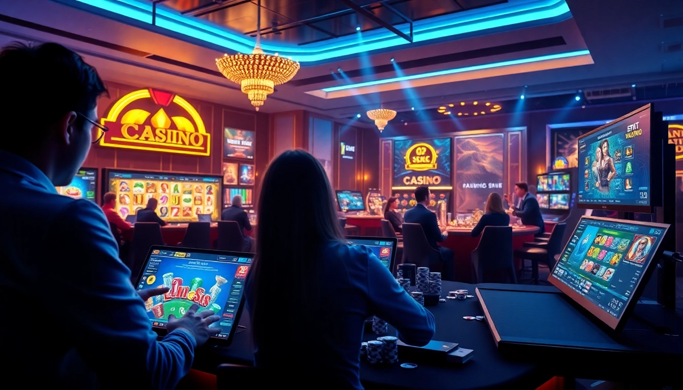 Experience the thrilling online gaming atmosphere of 33win with vibrant visuals and modern interfaces for an engaging user experience.
