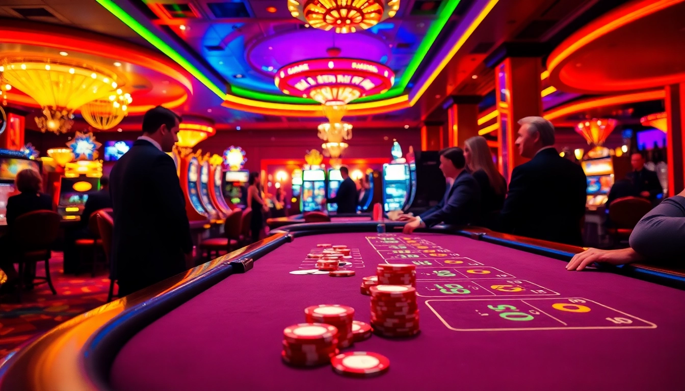 Experience excitement at the 18vip casino with lively gaming action and vibrant atmosphere.