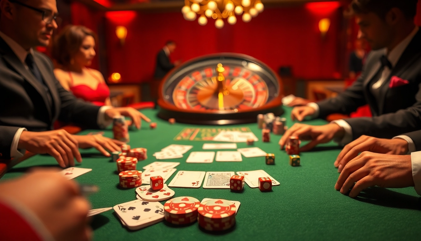 Experience the excitement of poker at cucu 777 with vibrant chips and classic playing cards on display.