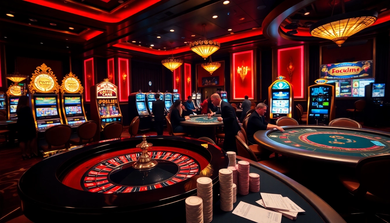 Experience excitement at https://nk88zz.bio/ with luxurious casino tables and game elements.