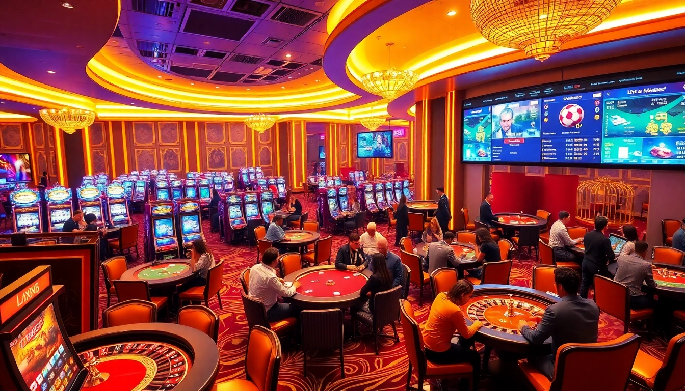 Play at bk8 เว็บตรง with vibrant slot machines and exciting gameplay opportunities.