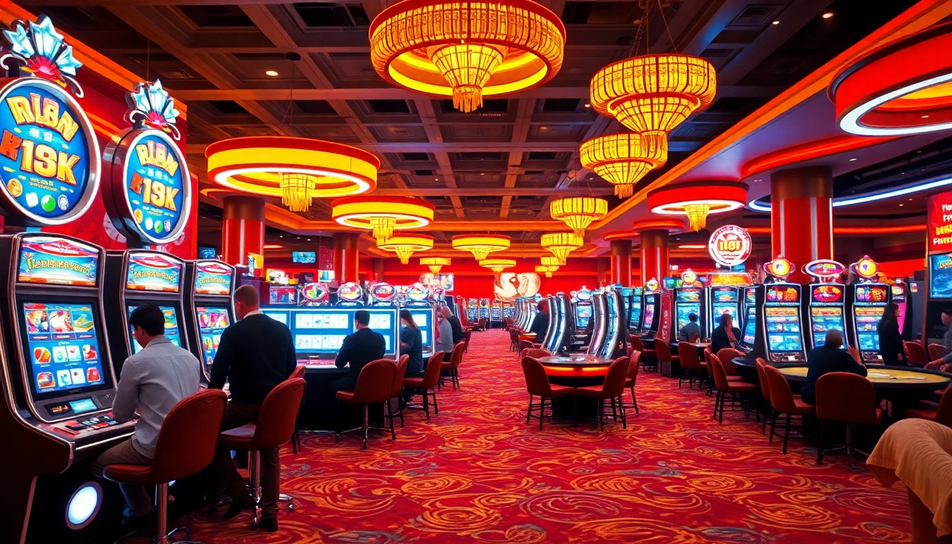 在優塔娱乐城的賭場中，玩家們專注於桌上遊戲，氣氛活躍。