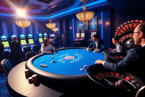 Experience the thrill of winning at ph365 blue edition's vibrant poker tables with engaged players.
