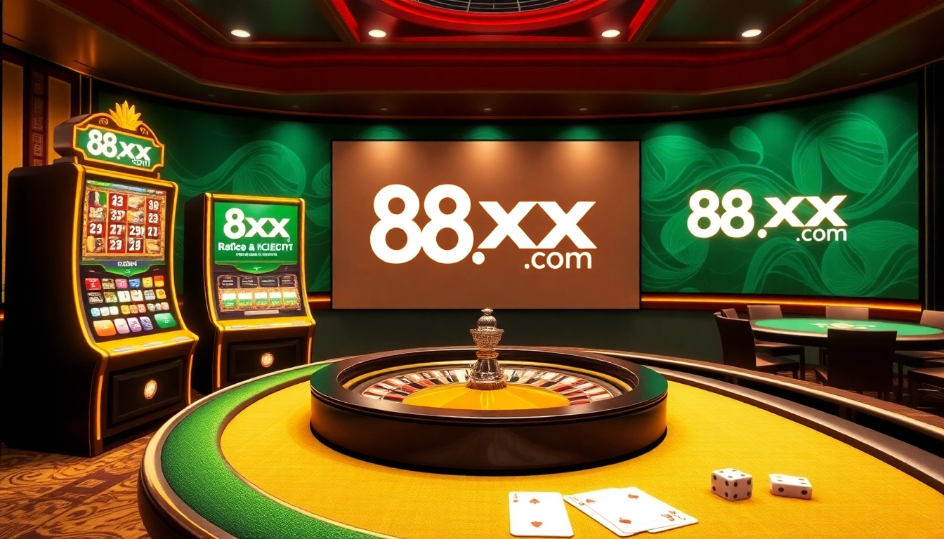 Experience thrilling gameplay at 8xx com while engaging with vibrant slots and poker tables.