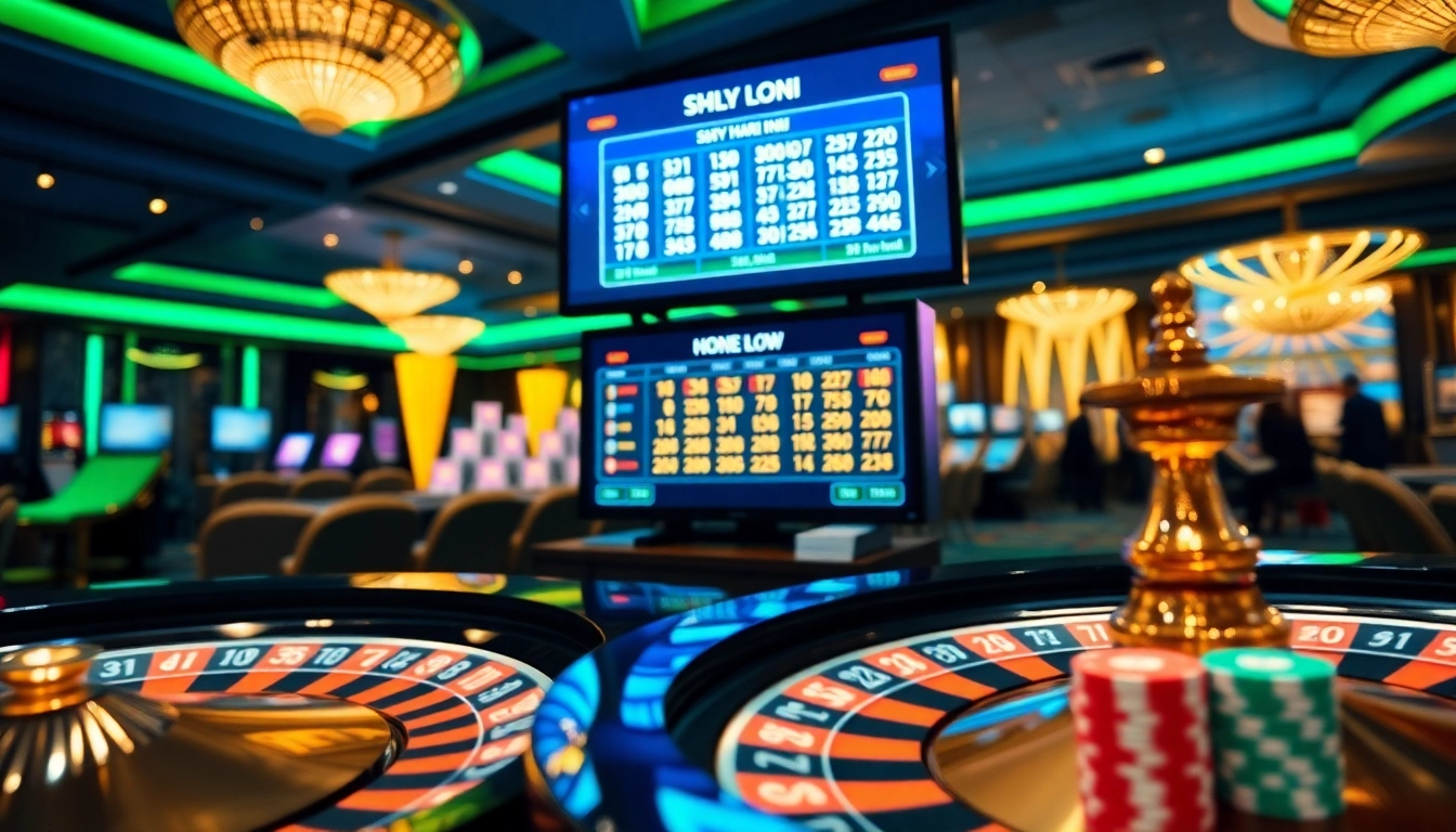 Experience the thrill of watching sdy hari ini with an engaging digital lottery draw scene.