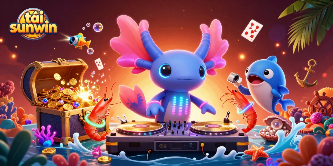 Players easily access tải sunwin through vibrant underwater scenes filled with animated characters.